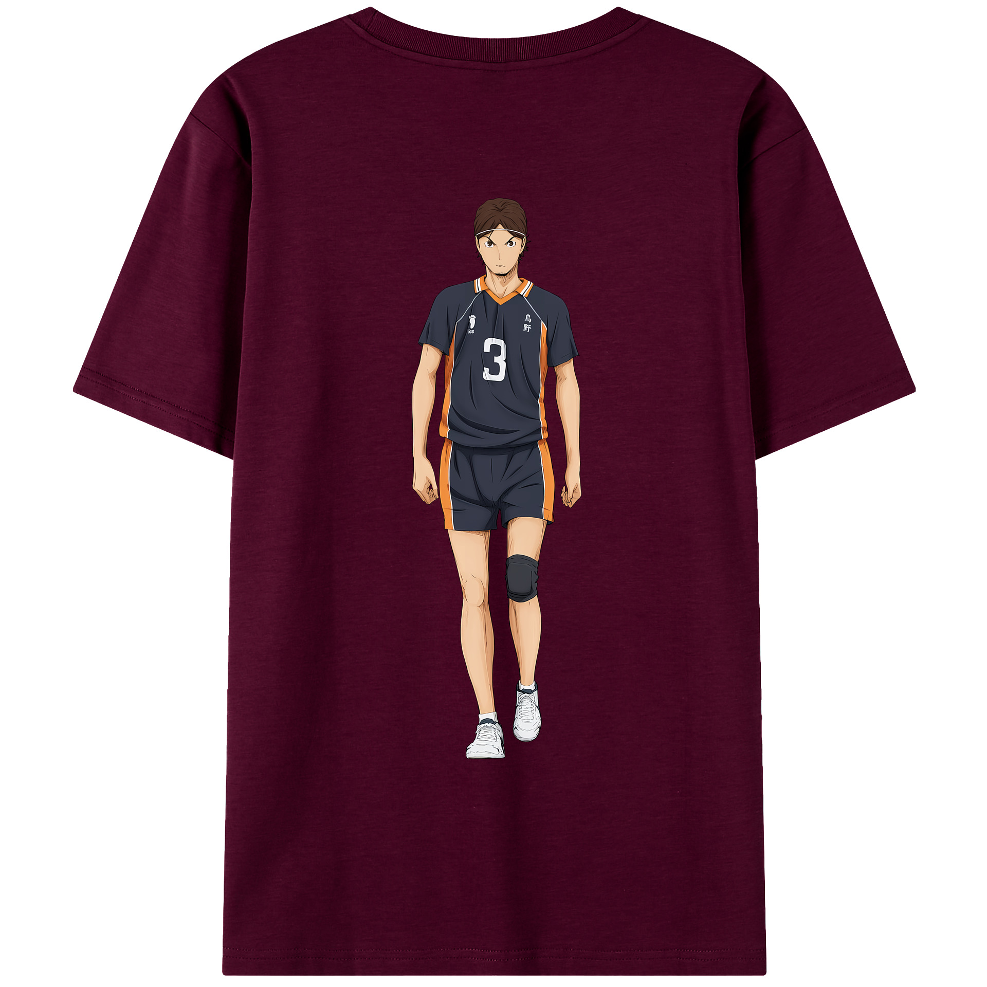 （画像用） ハイキュー!! Haikyu!! レディース半袖Tシャツ(バックプリント)